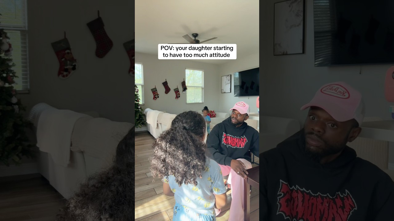 SHE THINKS SHES THE BOSS OF THIS HOUSE 😭