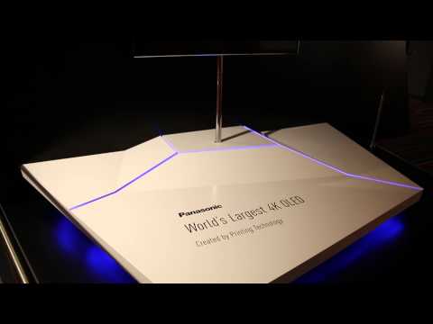 Panasonic Convention 2013 - World's Largest 4K OLED TV