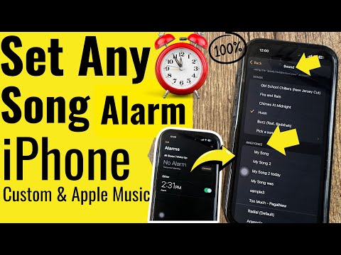 Set ANY SONG as iPhone Alarm Sound EASILY