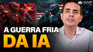 A GUERRA FRIA da inteligência artificial: CHINA x EUA