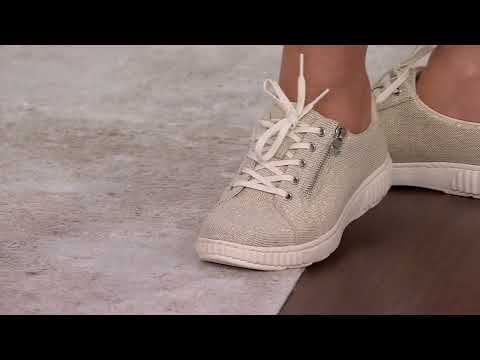Clarks Collection Lace-Up Sneakers- Caroline Echo on QVC