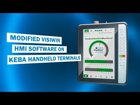 INOSOFT-TV: Modified VisiWin HMI Software on KEBA Handheld Terminals