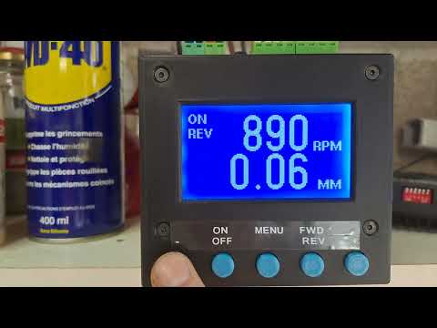 5.My lathe Electronic Lead Screw, changing feed speed on the fly