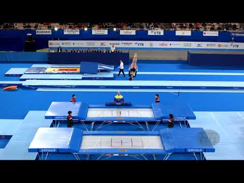 ROJO Alida (VEN) W - 2019 Trampoline Worlds, Tokyo (JPN) - Qualification Trampoline R1