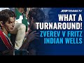Dramatic End to Alexander Zverev vs Taylor Fritz! ? Indian Wells 2021 Quarter-Final