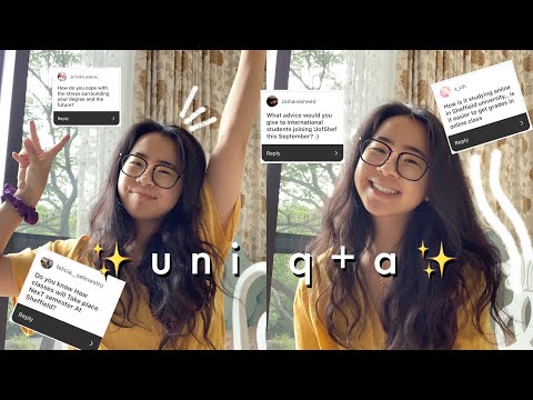 university of Sheffield student answers your burning questions | uni q&a