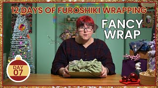 Make Your Gifts Look Expensive: The Fancy Furoshiki Box Wrap 🎁 | 12 Days of Christmas (Day 07)