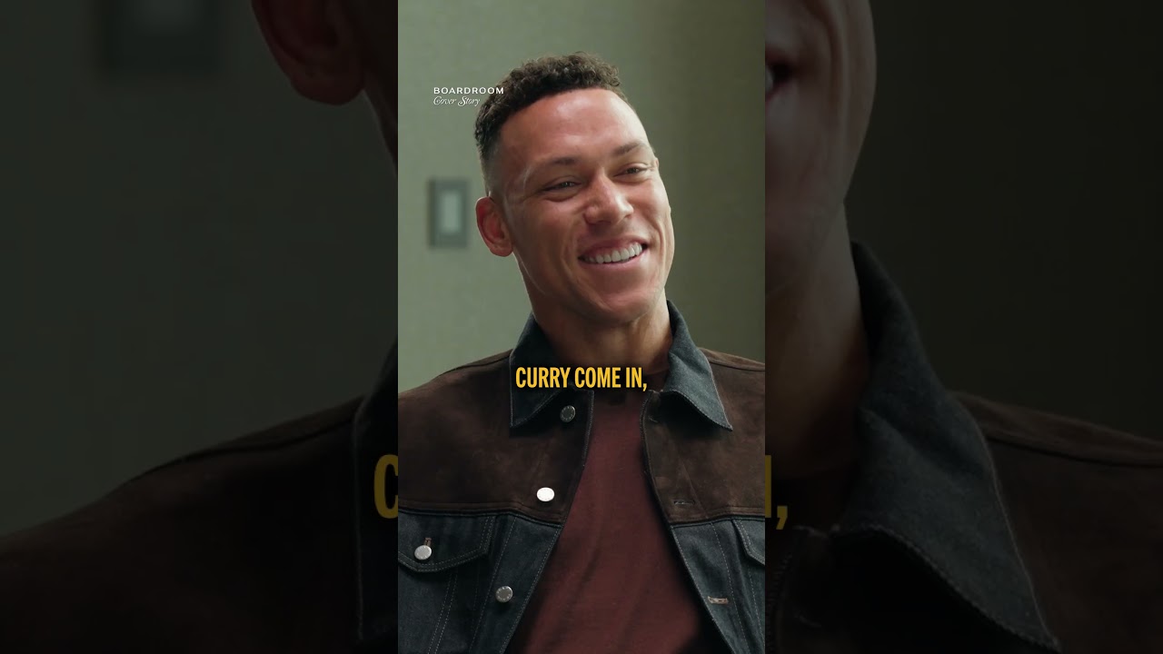 Aaron Judge tells Kevin Durant how well Yankees fans travel #mlb #aaronjudge #kevindurant #yankees