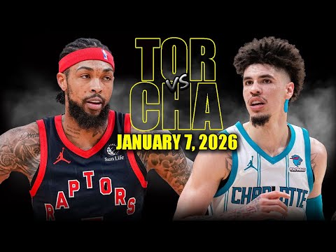Toronto Raptors vs Charlotte Hornets Full Game Highlights – January 7, 2026 | NBA Season