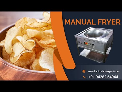 Electic potato chips fryer