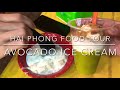 HAI PHONG FOOD TOUR AVOCADO ICE CREAM