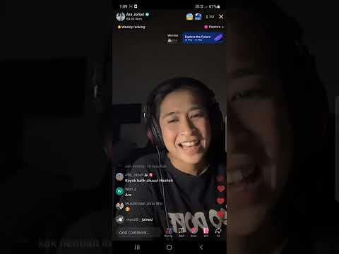 28/5/2022 (4) Ara Johari - Pernah (Azmi) + Bukan Dia Tapi Aku (Judika) TikTok LIVE