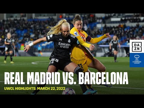 HIGHLIGHTS | Real Madrid vs. Barcelona (UEFA Women's Champions League 2021-22)
