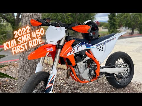 2022 KTM SMR 450 First Ride! (We found a MINI track)