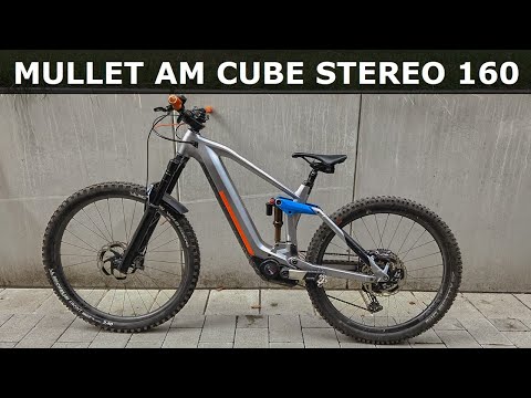 Cube Stereo Hybrid 160 - Mullet conversion – First tour & experiences!