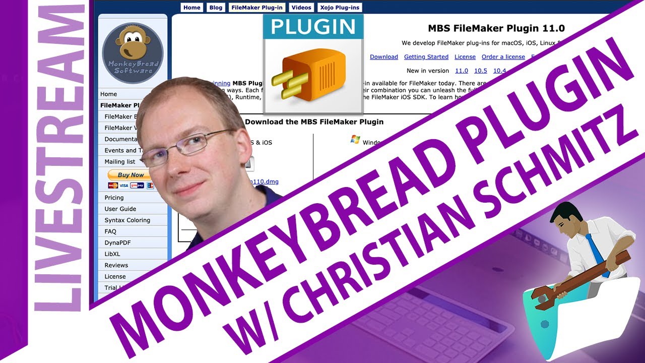 Monkeybread Plugin for FileMaker with Christian Schmitz