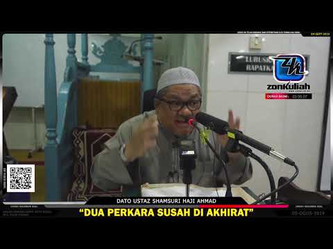 TAZKIRAH : Dua Pesan Nabi Kepada Abu Dzar - Ustaz Shamsuri Haji Ahmad
