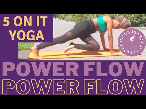 Strength Building 5 Minute Yoga | Gratitude Griot Presents
