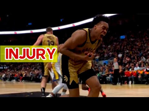 Scottie Barnes Broken Hand Injury  | NBA #nba