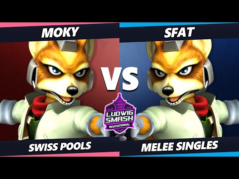 Ludwig Invitational - moky (Fox) Vs. SFAT (Fox) SSBM Melee Tournament