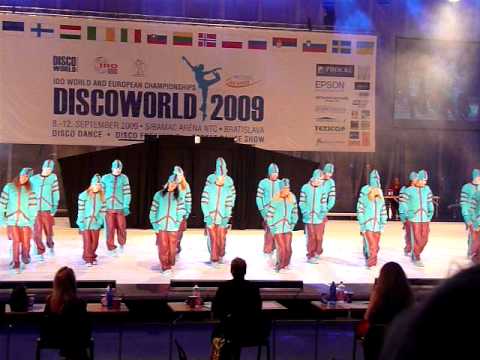 2. place - street dance show- slovenia - discoworld 2009