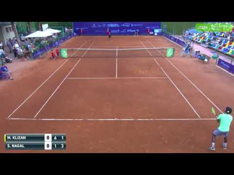 Sumit Nagal vs Martin Klizan - ATP Bratislava Challenger R3 Highlights