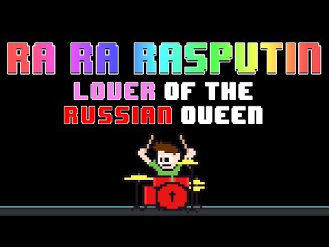 Ra Ra Rasputin (Drum Cover) -- The8BitDrummer