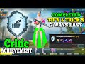How To Complete Critic Achievement In PUBGM BGMI TIPS TRICKS