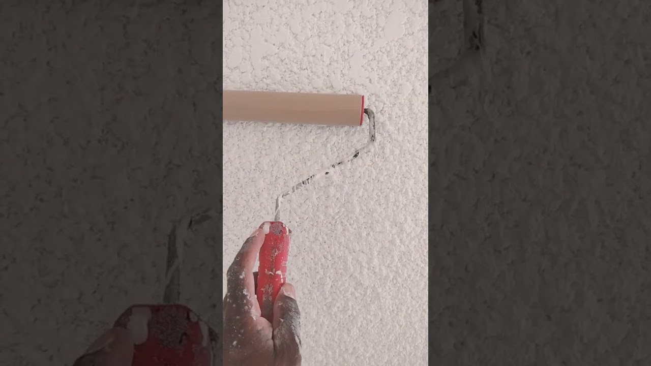 textura projetada no Rolo, rápido e fácil