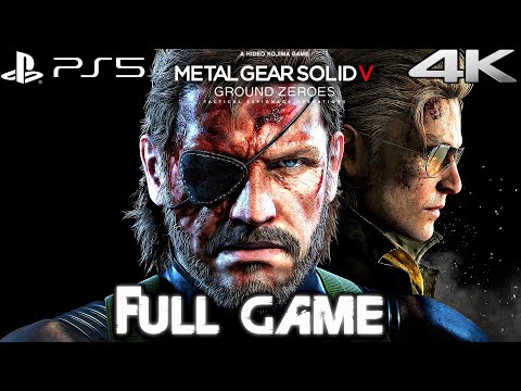 METAL GEAR SOLID V GROUND ZEROES PS5 Gameplay Walkthrough FULL GAME (4K 60FPS)