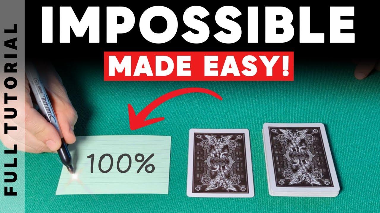 Self-Working and Unbelievable: Learn This Card Trick Today!
