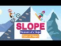 Slope of a Straight Line | Learn to Find the Slope with Illustrations