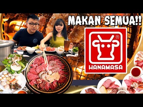 Makan Di HANAMASA SEPUASNYA & Tips Makan All You Can Eat !!