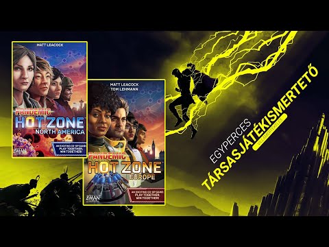 #390. Pandemic: Veszélyzóna | Egyperces társasjátékismertető - Game-Obscura