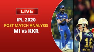 IPL 2020 Live: MI vs KKR | Eion Morgan Said We are not in the Race at All | Sports Today