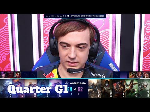 GEN vs G2 - Game 1 | Quarter Finals S10 LoL Worlds 2020 PlayOffs | Gen.G vs G2 eSports G1 full