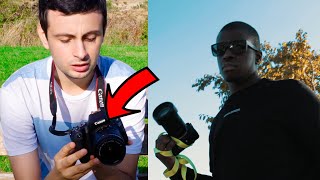 COMO fazer VÍDEOS CINEMATOGRÁFICOS com uma CÂMARA BARATA e uma LENTE de KIT