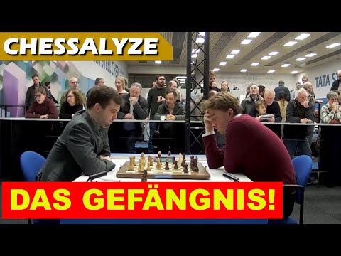 Ein OKTOPUS im Knast! | Fedoseev vs Keymer | Tata Steel Chess Wijk aan Zee Runde 2