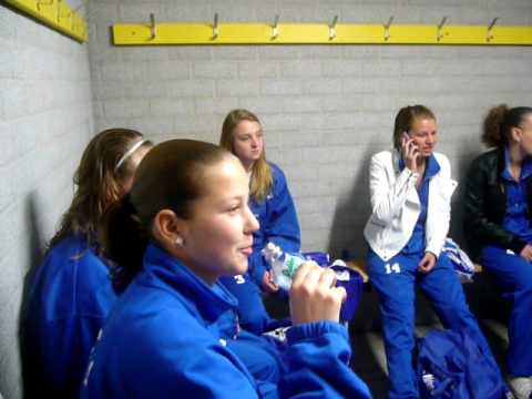 Waterwijk MA1 KNVB beker finale 15 mei 2010 ........ uitdelen van de shirts