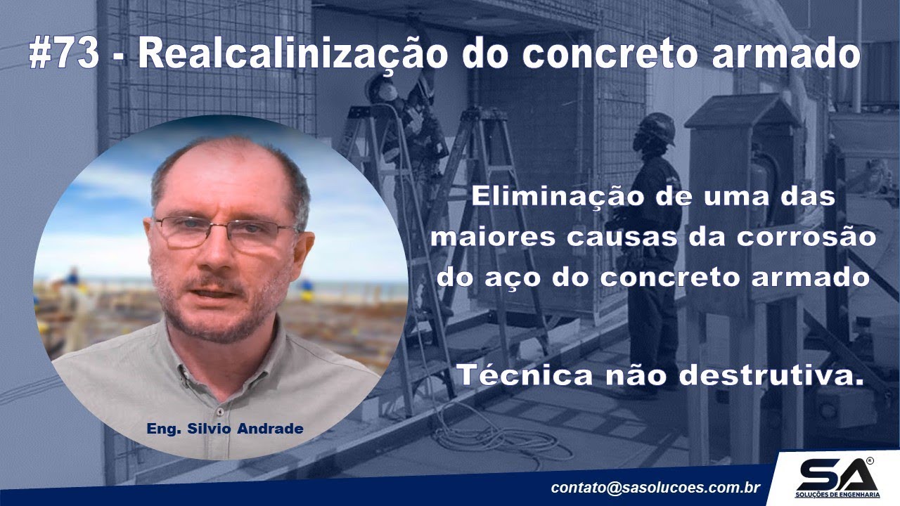 Realcalinização do concreto