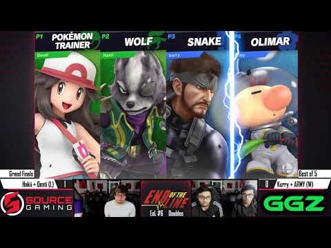 End of the Line 6 - Doubles Grand Finals - Hakii & Denti vs Kurry & ARMY