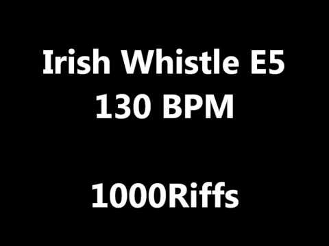 Irish Whistle E5 Metronome : 130 BPM - Beats Per Minute