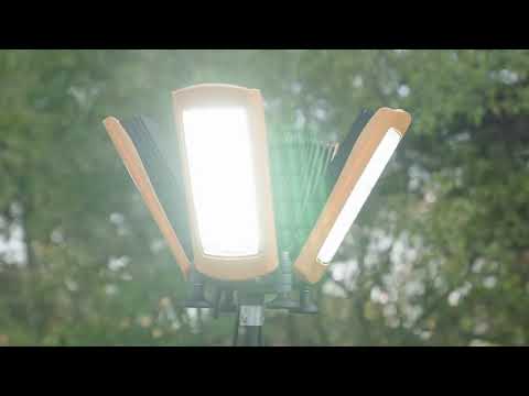 NightSearcher Stratostar 115,000 Lumens - Rechargeable Multi-Directional Tower Light