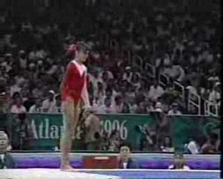 Oksana Liapina - 1996 Olympics Team Optionals - Floor Exercise
