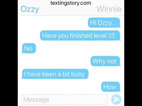 Ozzy Tells Winnie Bad News (TNS TEXTING STORY)