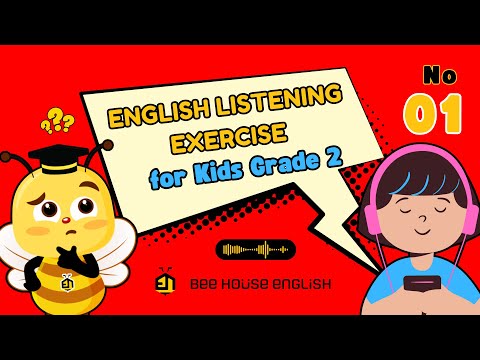 LISTENING EXERCISE GRADE 2 NO1 | ĐỀ LUYỆN NGHE SỐ 1 TIẾNG ANH LỚP 2 | ENGLISH DISCOVERY 2 UNIT 1-2