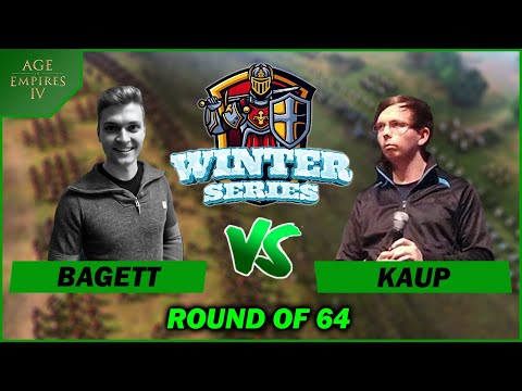 Age of Empires 4 - KauP vs BageTT - EGC Winter Series 3