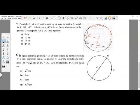 Probleme cu cerc (2023-02-07)