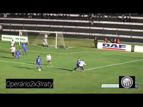 OPERÁRIO PR 2x3 IRATY DIV. de acesso paranaense 2017