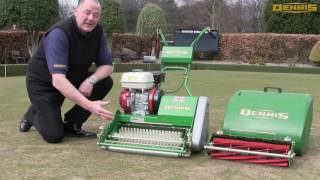 Bowling Green Maintenance with Bowls Scotland | Dennis Mowers FT Series